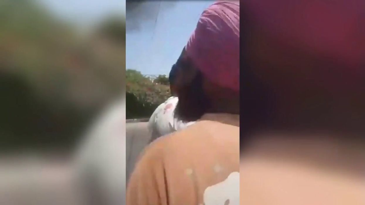 Miracle moment British Air India crash 'survivor' seemingly walks away from wreckage