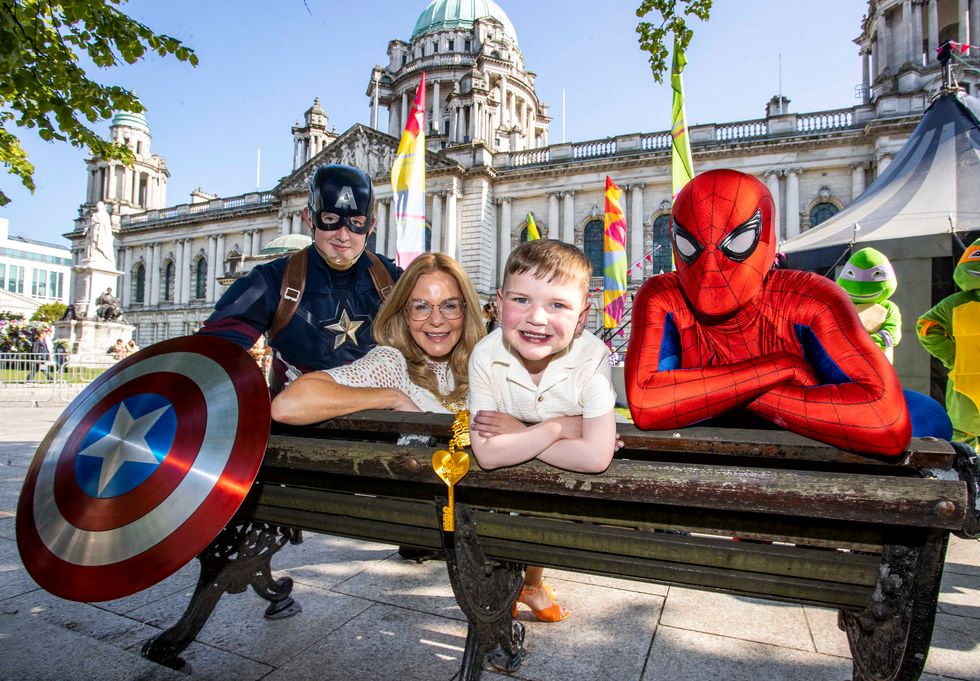 Six-year-old Daithi granted freedom of Belfast
