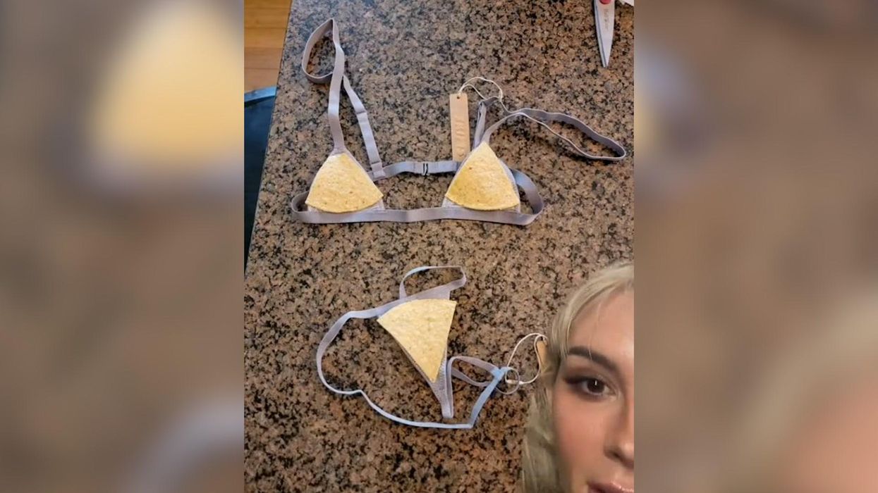 Skims are selling a 'micro bikini' the size of a tortilla chip