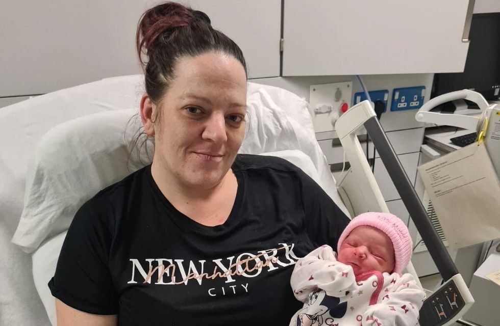 Skye Rose Irving was born at St John\u2019s Hospital in Livingston (NHS Lothian/PA)