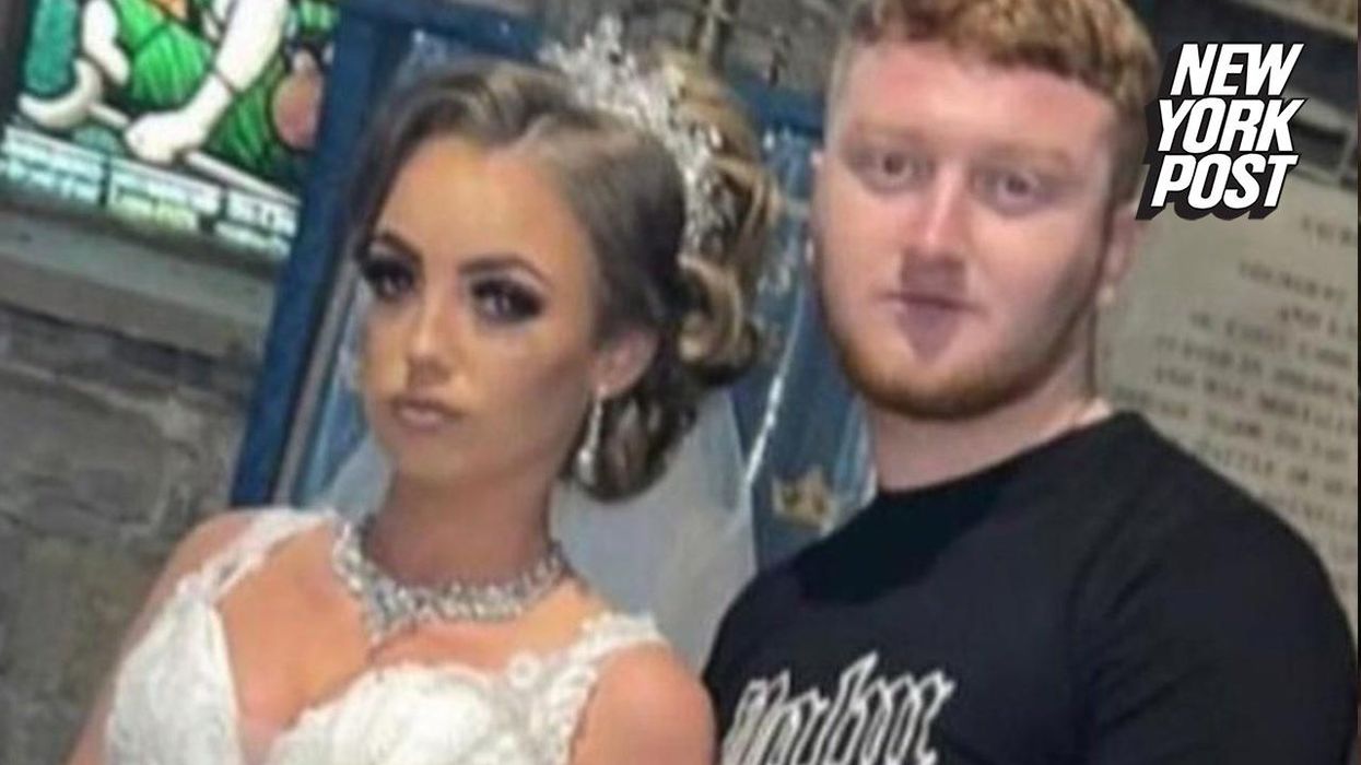 British groom slammed for getting married in jeans and a t-shirt