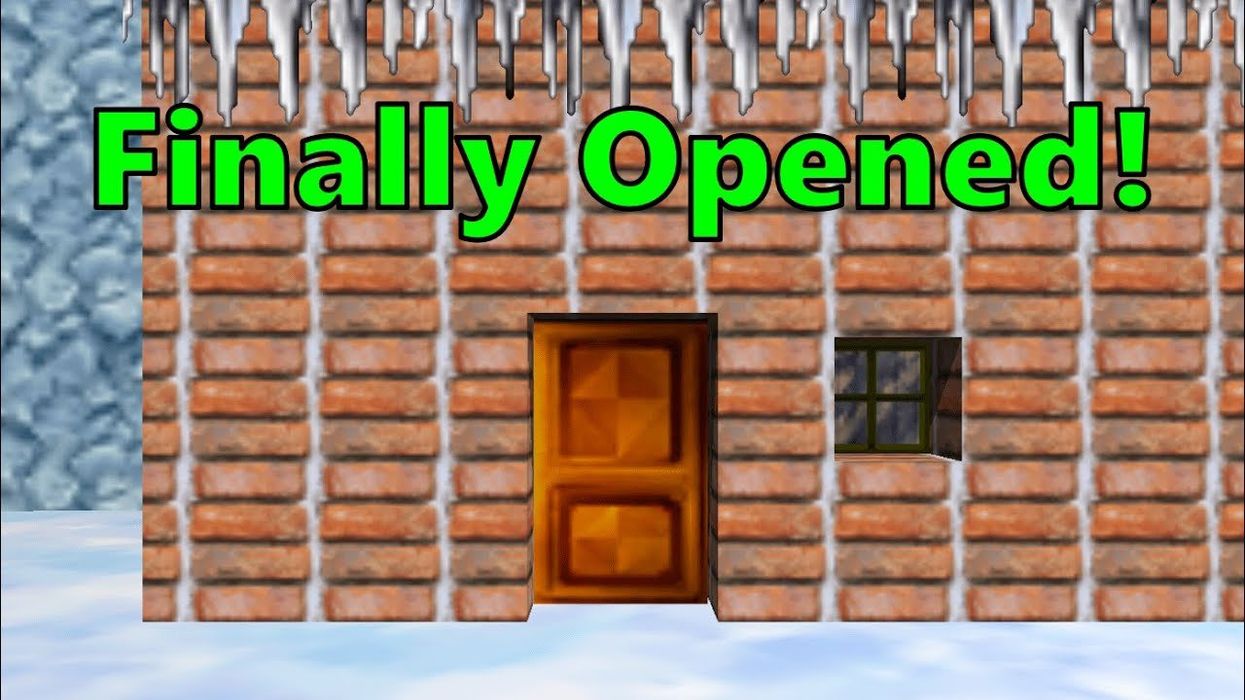 Super Mario 64's mysterious 'unopenable door' opened after 28 years
