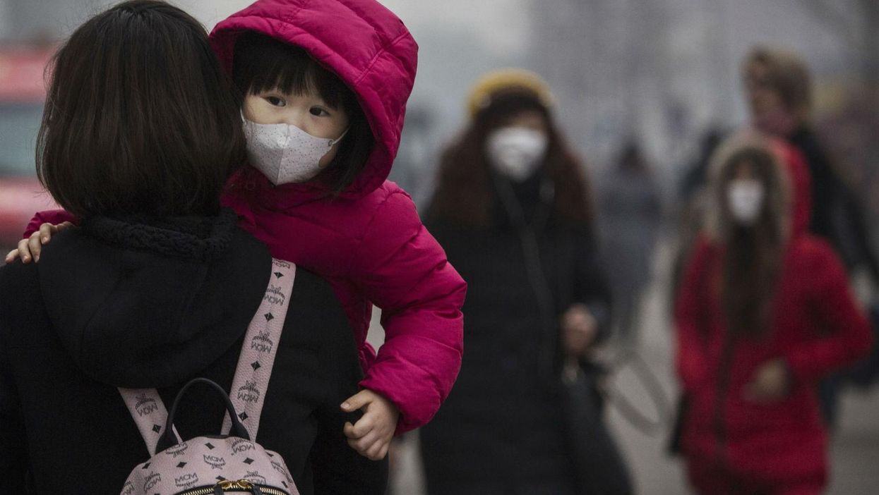 Smog in Beijing hit 'red alert' levels for the first time this week