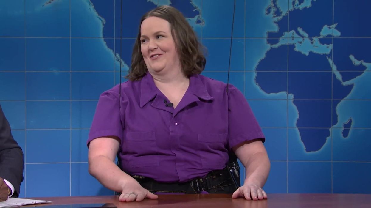SNL's first non-binary comedian fights back against healthcare