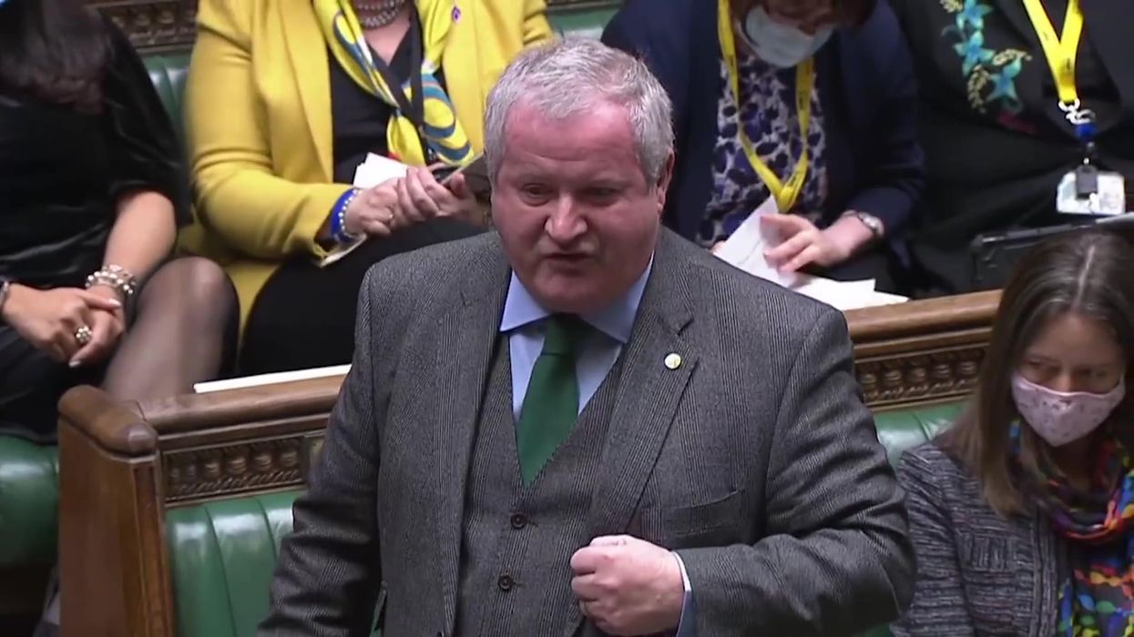 Ian Blackford congratulated after being booted out of Parliament for saying Johnson 'misled' the House
