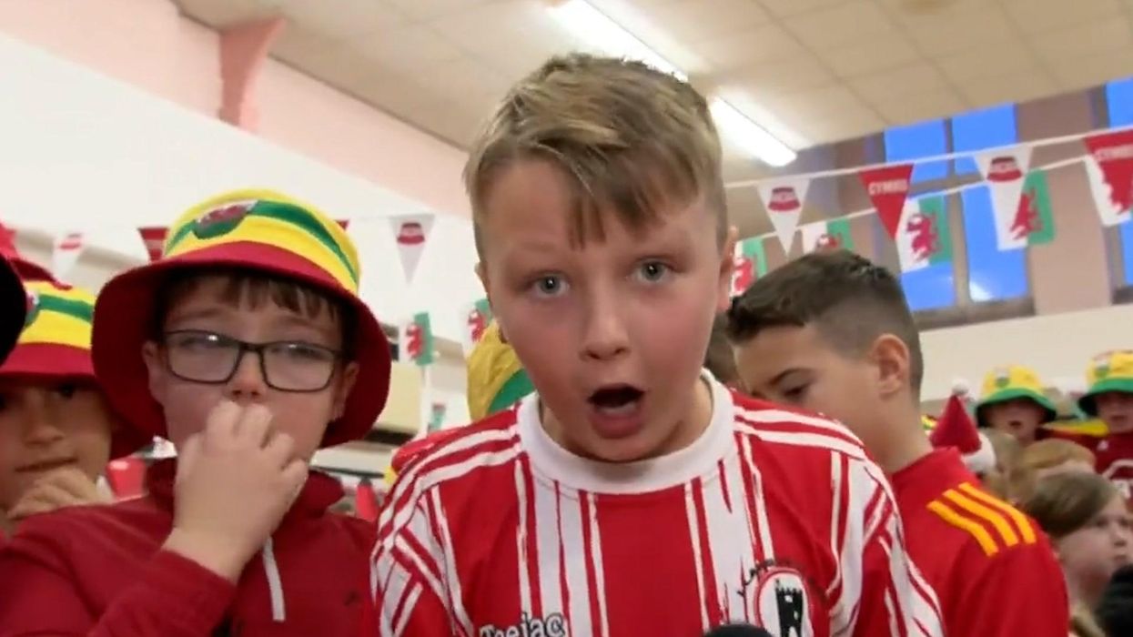Nine-year-old gives sweet ‘pep talk’ to Wales before England World Cup match