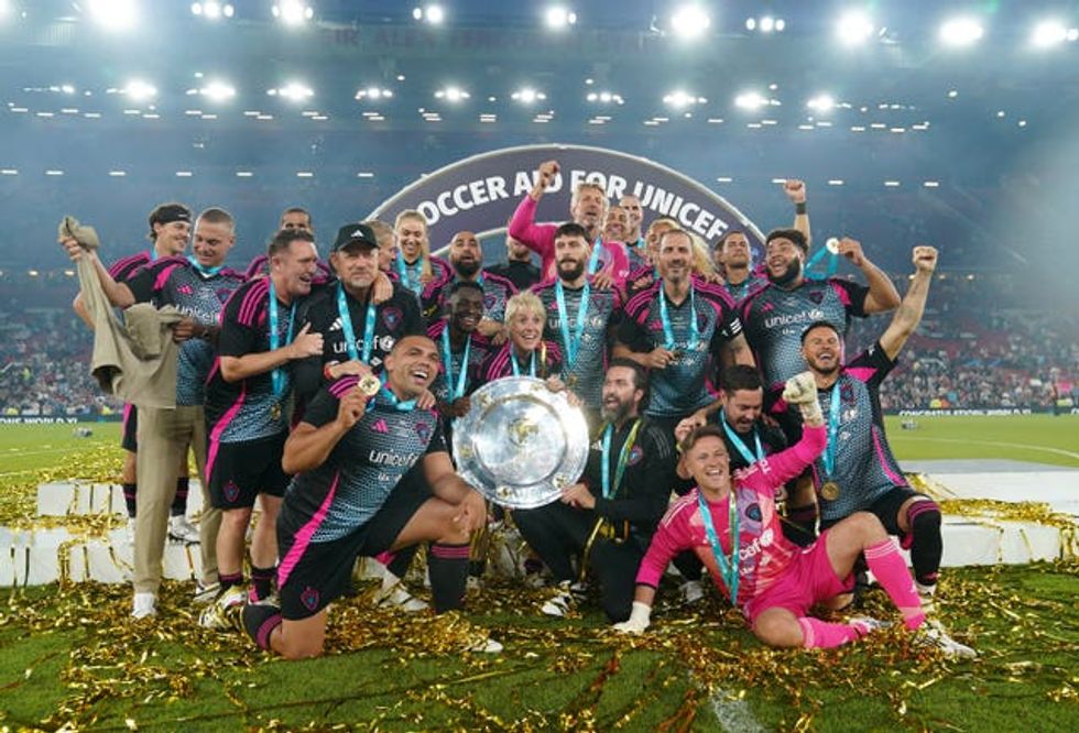 Soccer Aid for UNICEF 2025 \u2013 England v Soccer Aid World XI FC \u2013 Old Trafford