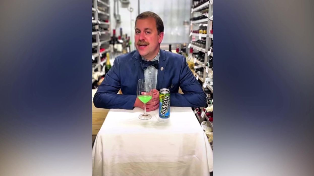 Sommelier reviews Dragon Soop and it goes exactly as you'd expect