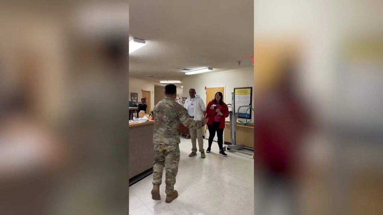 Dad takes security at his son’s 10th birthay party very seriously in hilarious TikTok