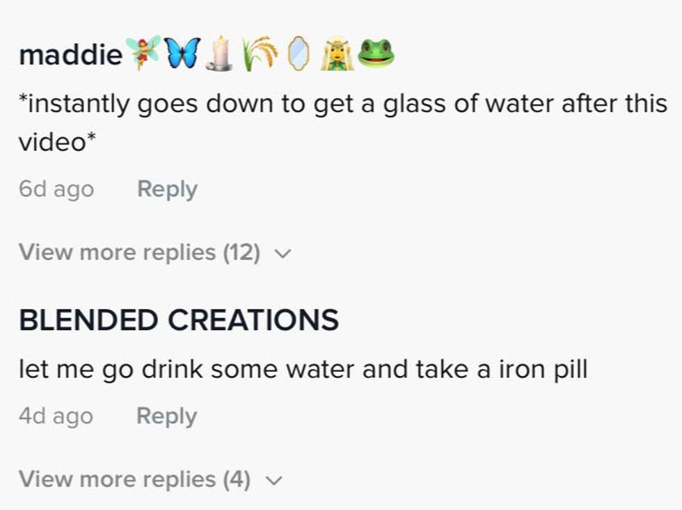 Some TikTok users were shocked at how \u2018dehydrated\u2019 they were