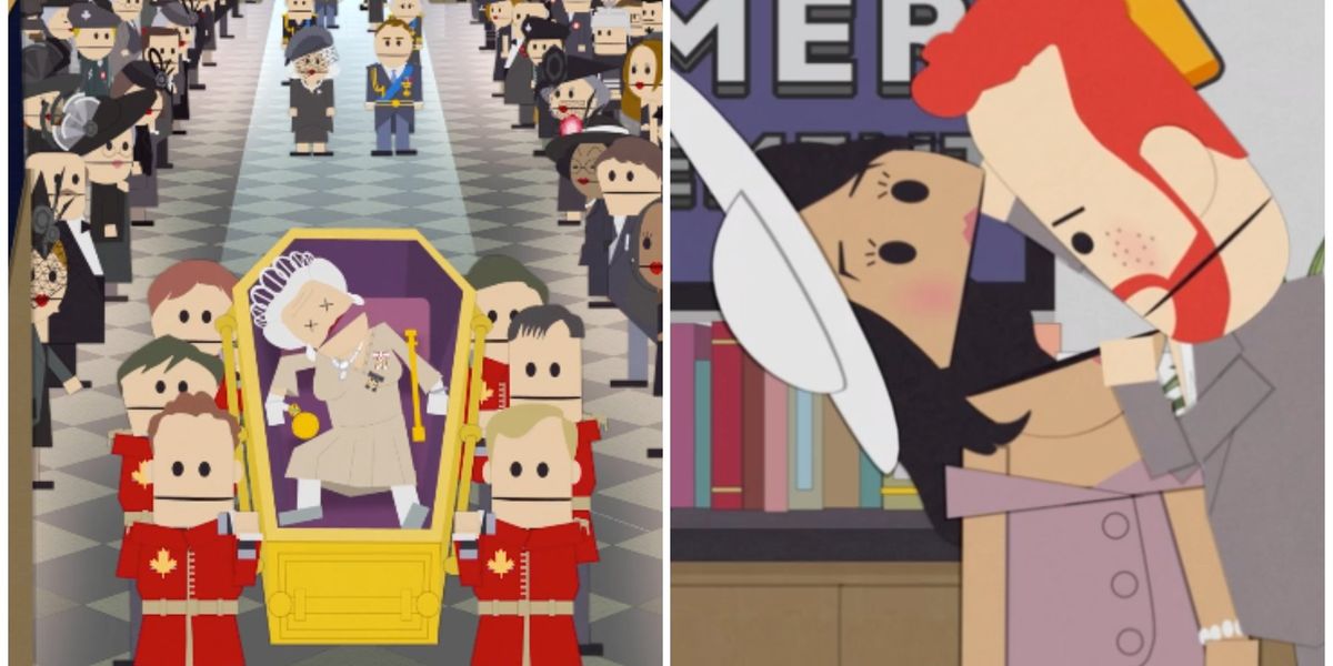 A new episode of south park which aired in the us on wednesday night has gone viral online after mercilessly spoofing prince harry and meghan markle. The 8 most savage moments from South Park's brutal Harry and Meghan