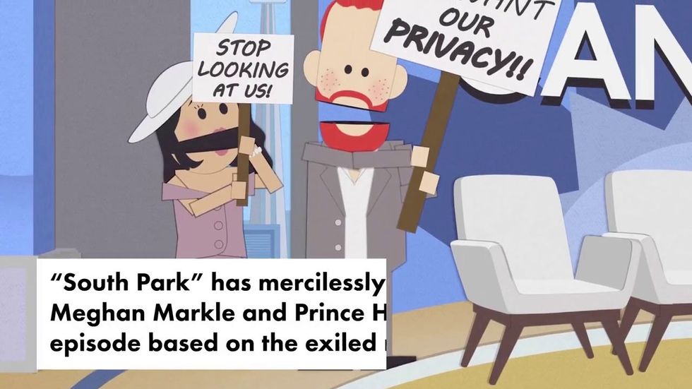 Harry and Meghan' branded 'dumb and stupid' in 'savage' South Park