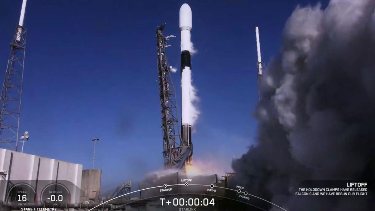 SpaceX launches Falcon9 to help bring the internet to all