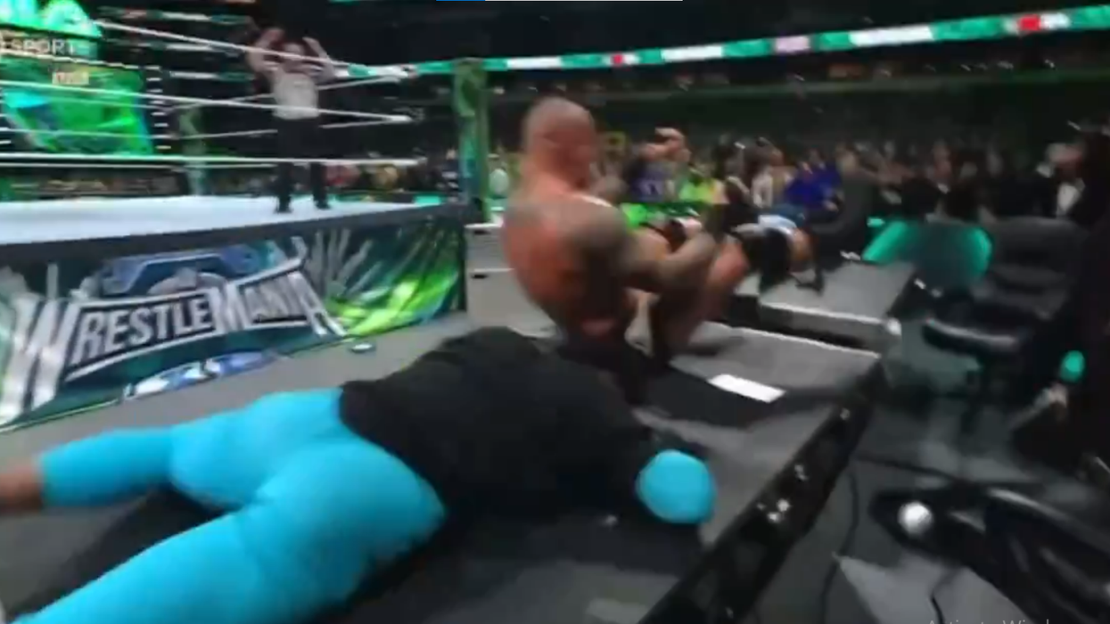 IShowSpeed hit with brutal RKO after saving Logan Paul at Wrestlemania