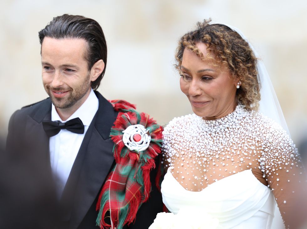 In Pictures: Two become one as Mel B marries in St Paul’s Cathedral