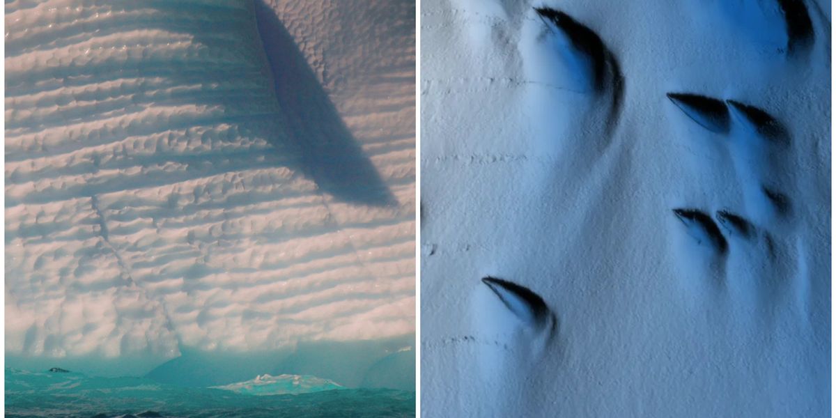 Strange structures found lurking beneath Antarctic ice