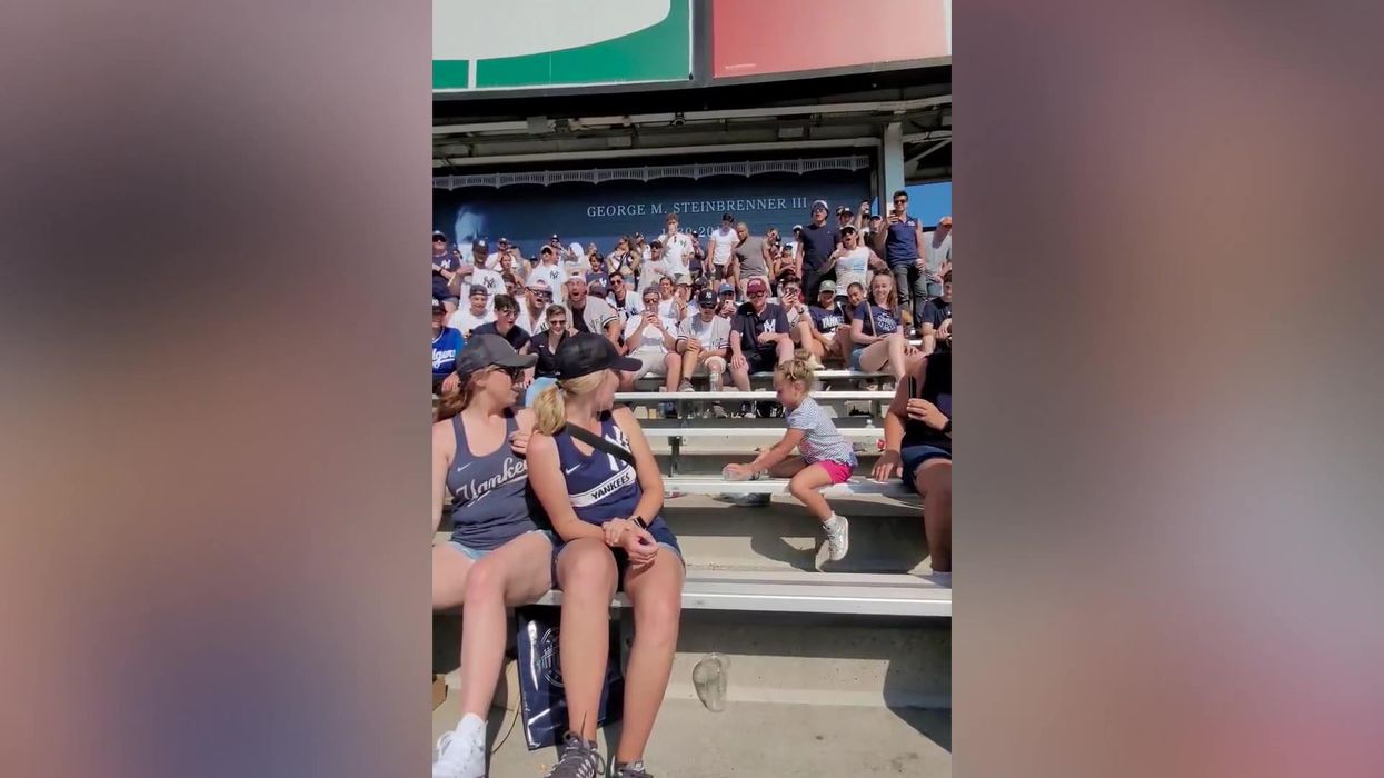 Baseball crowd had best reaction to young girl nailing a bottle flip
