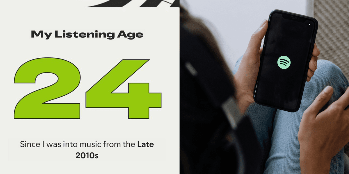Spotify Wrapped has introduced a 'listening age' feature and everyone's ...