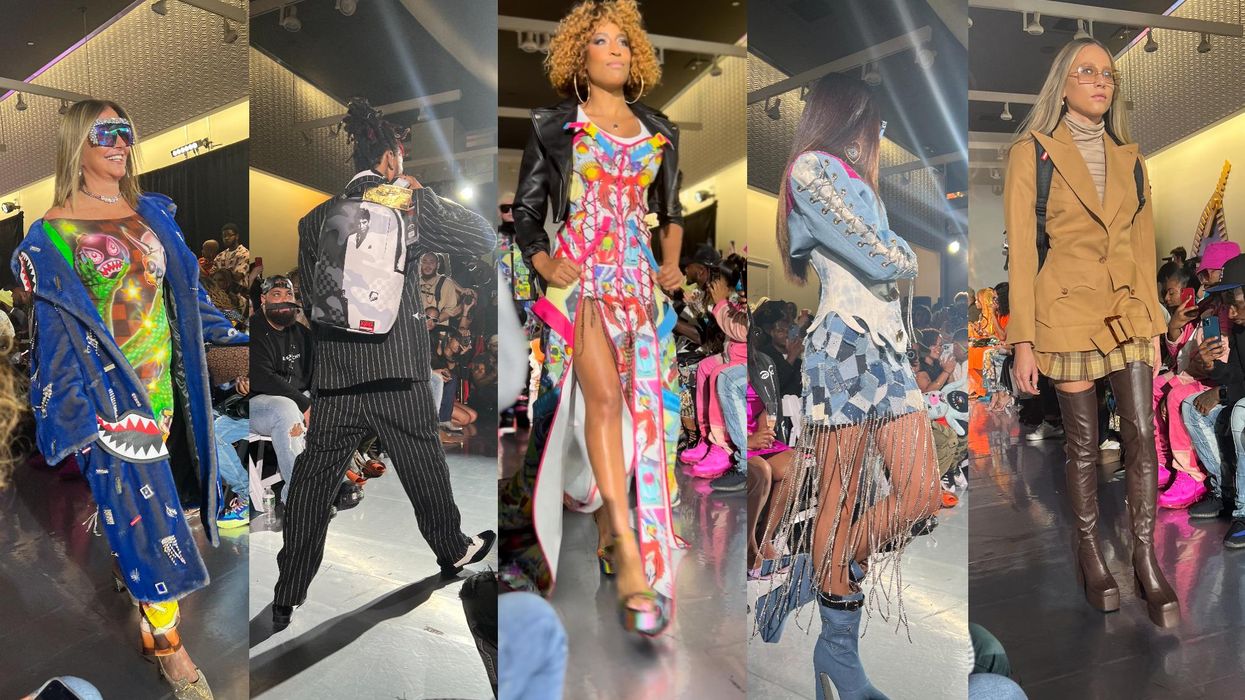 Sprayground's NYFW kickoff show was a bombastic visual collision of fashion and art