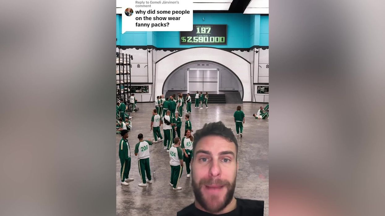 Why do some Squid Game: The Challenge players have fanny packs?