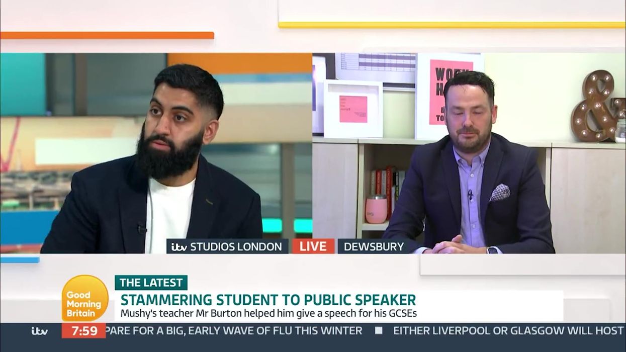 Stammering student-turned-public speaker from Educating Yorkshire reunited with teacher
