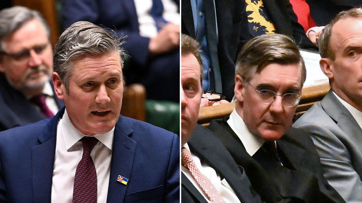 Keir Starmer savagely brands Jacob Rees-Mogg an 'overgrown prefect'