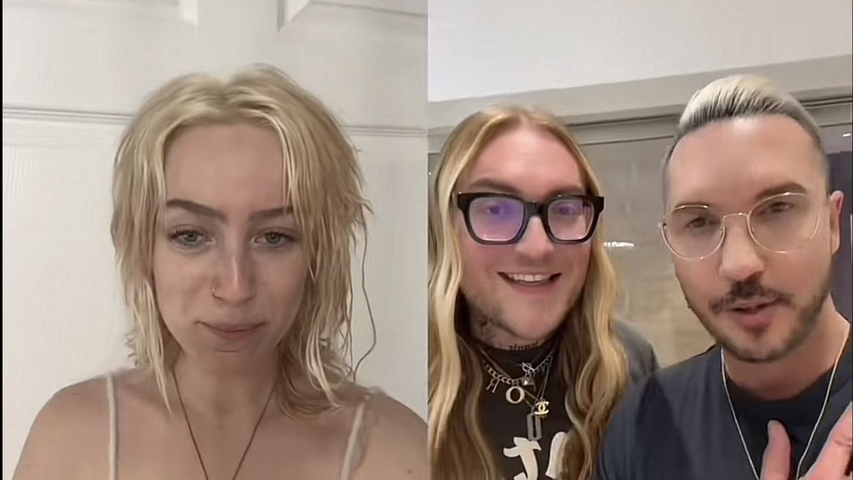 Steph responding to Alfredo and Alex’s TikTok