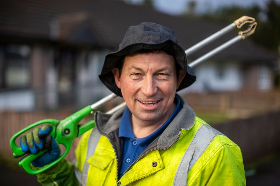 Road sweeper who always goes the extra mile awarded BEM