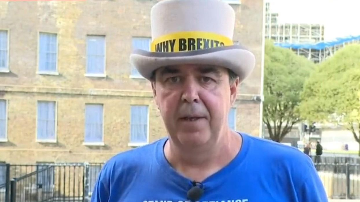 Steve Bray warns UK is heading towards 'fascism' after police seize equipment