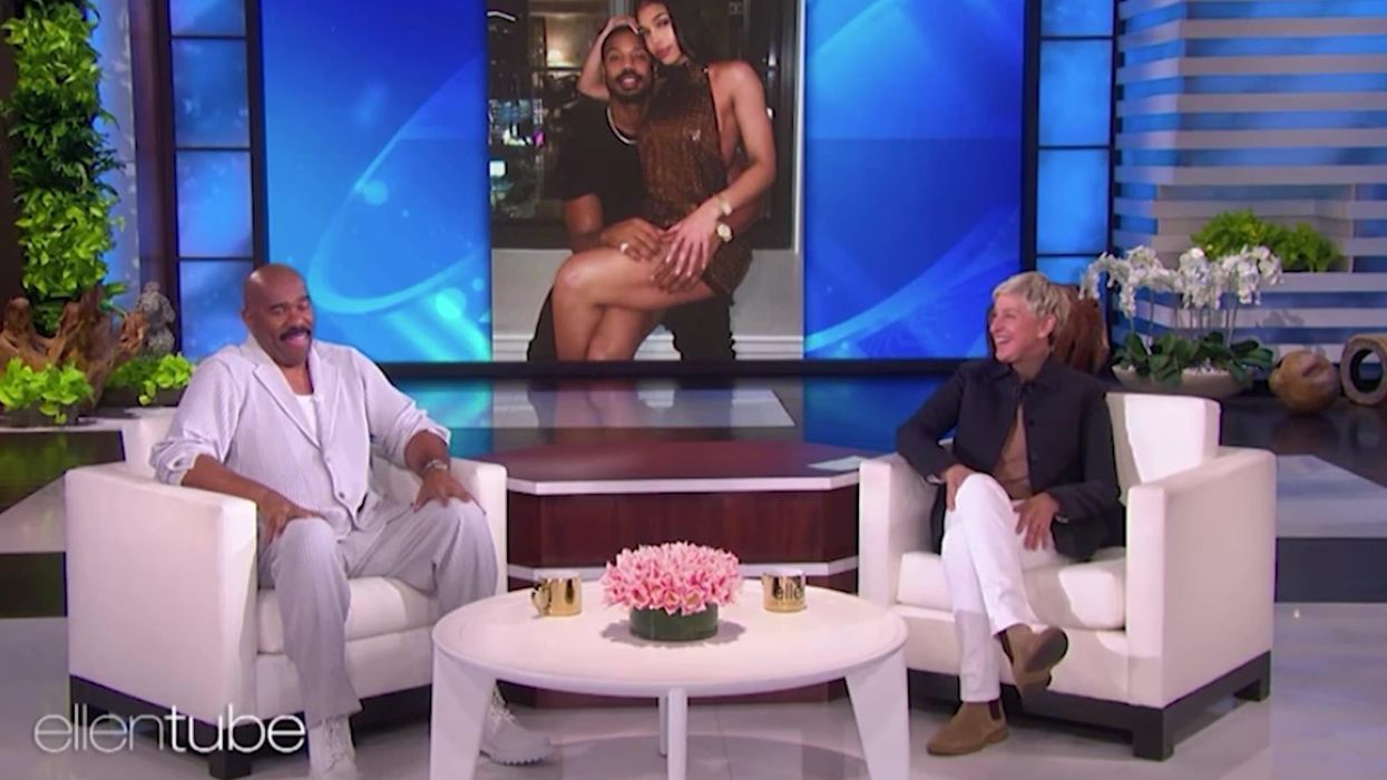 Steve Harvey says he was left uncomfortable by this pic of his daughter