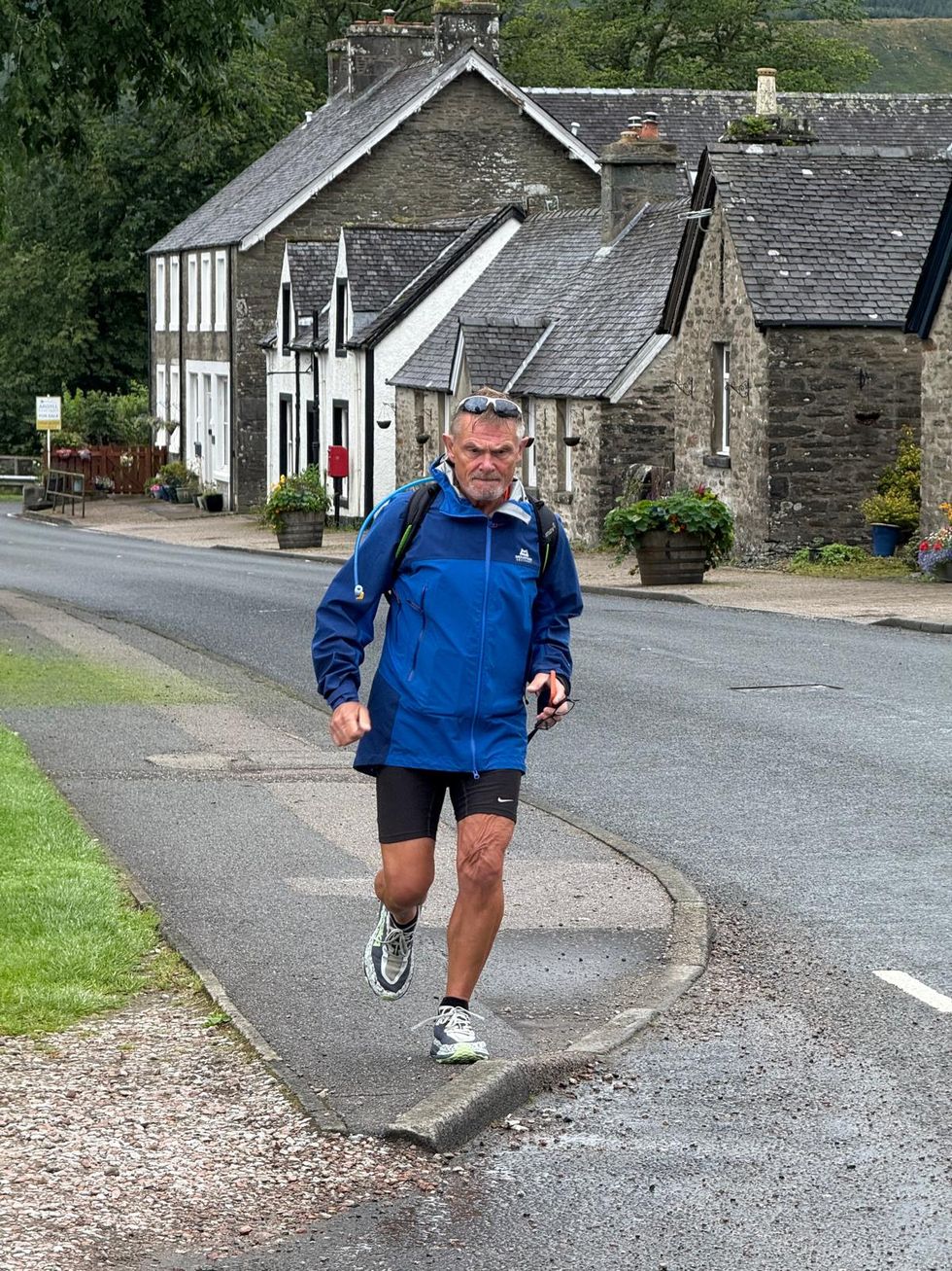 Retired banker running 200 marathons in 200 days reaches Wales