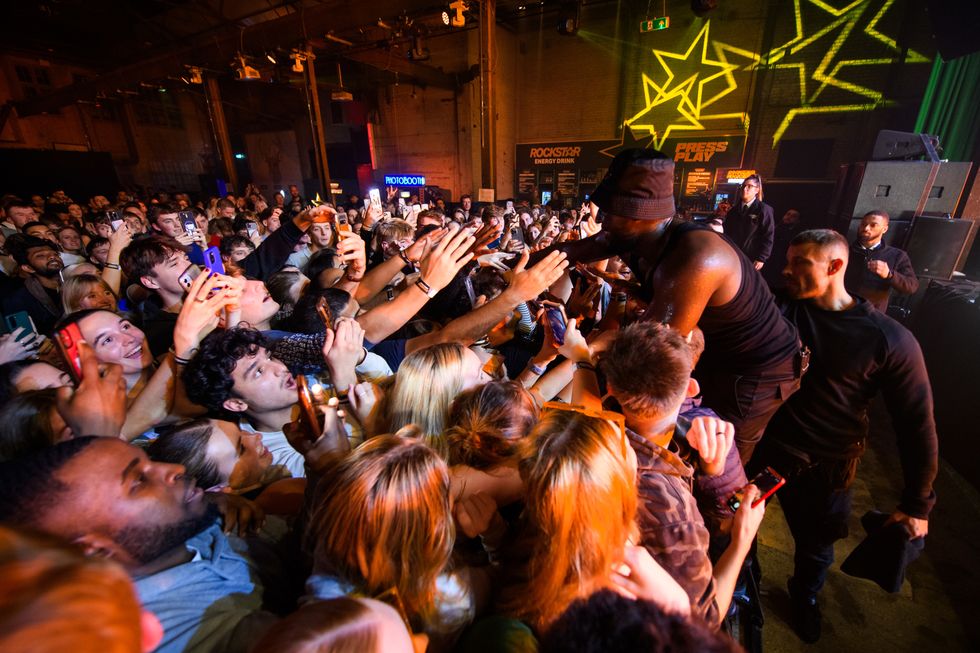 Stormzy delights fans with energy-filled secret gig