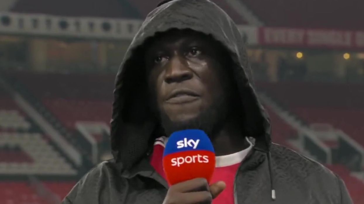 Stormzy spectacularly gatecrashes Manchester United vs Liverpool coverage