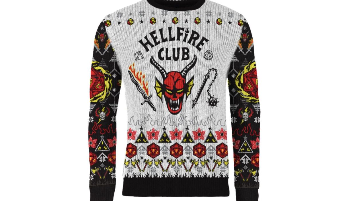 The Stranger Things Hellfire Club Christmas sweater you need to haunt the holidays