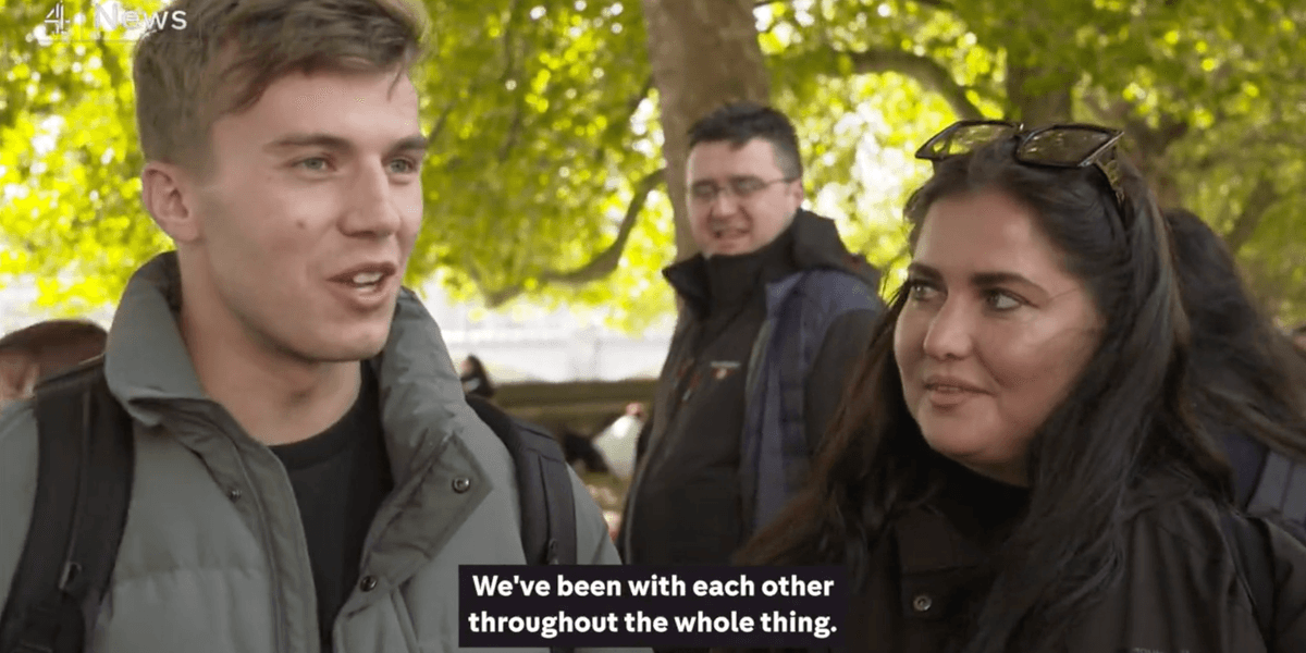 'We met in the queue' has become the internet's new favourite meme ...