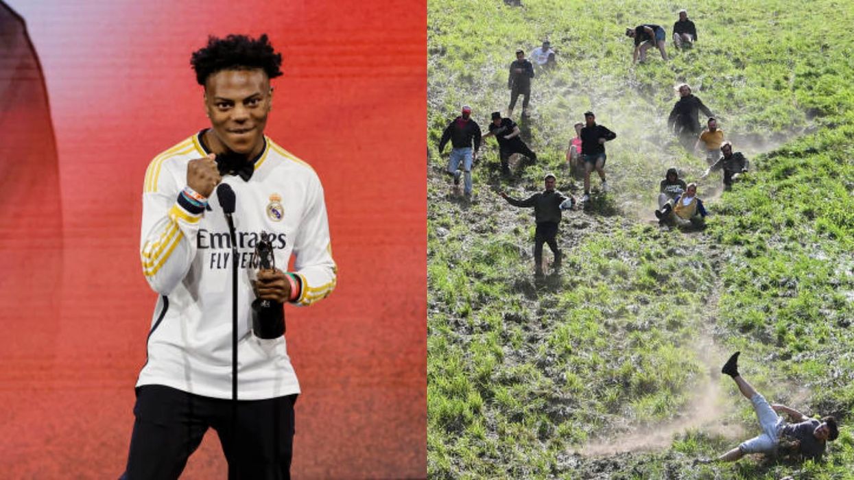 IShowSpeed hilariously gets mistaken for Rafael Leao by a fan in Italy