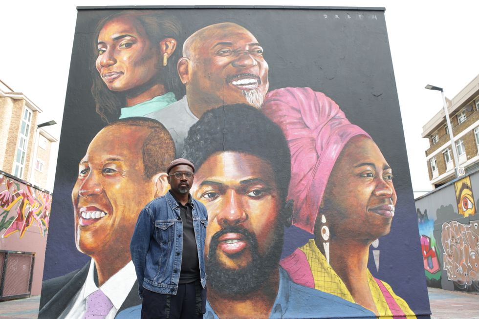Mural celebrates black blood donors as NHS calls for more in sickle cell fight