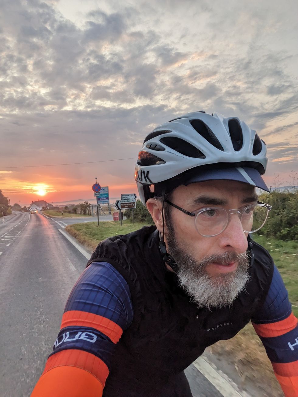 Cyclist’s 900-mile ‘midlife crisis’ ride raises thousands for charity