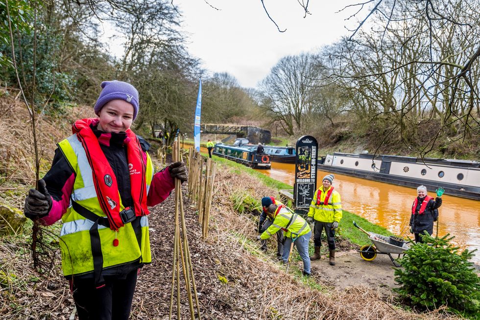 Waterways charity to plant thousands of trees this spring