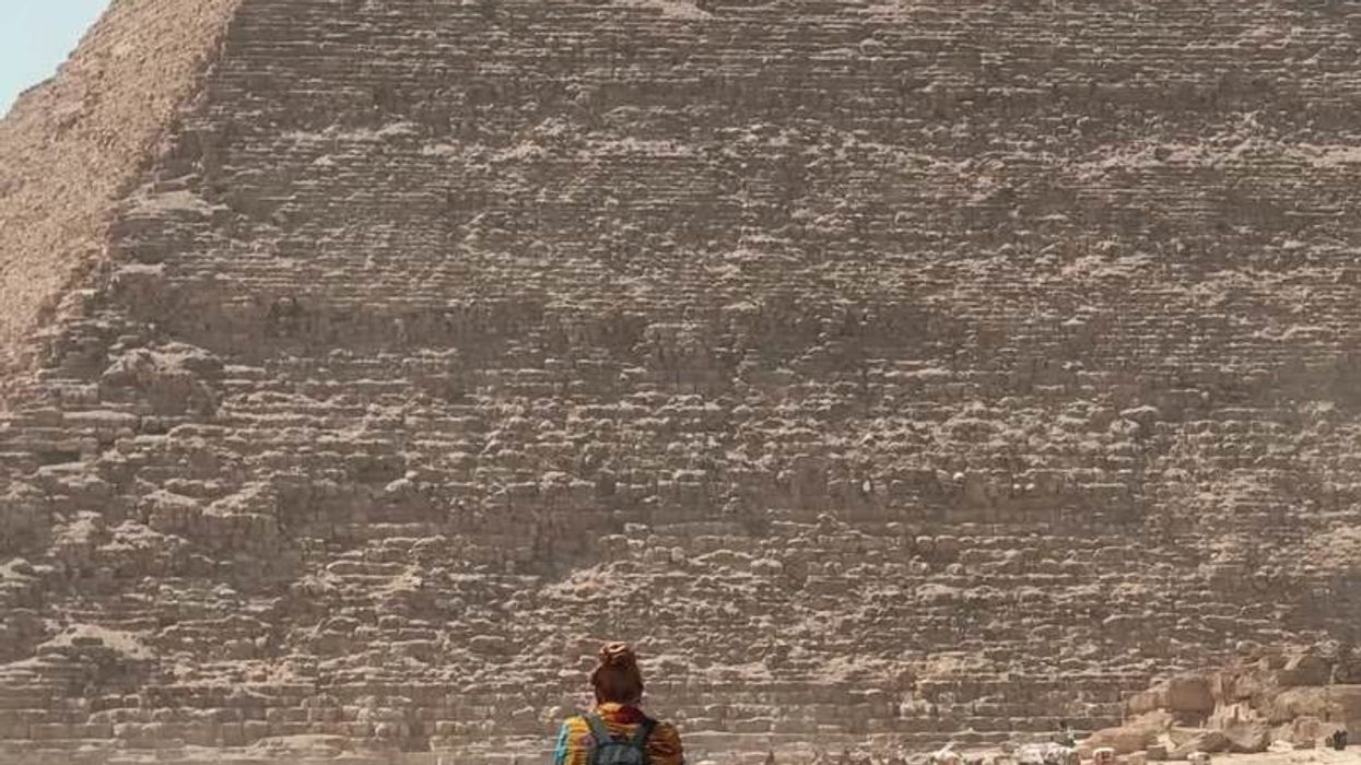 Ancient Egyptians used ‘volcano fashion’ and incredible machines to build pyramids