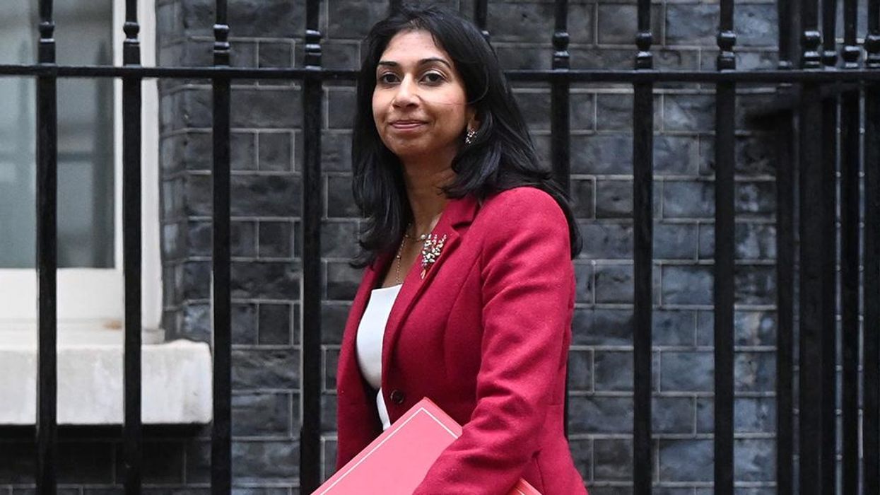 Suella Braverman criticised for taking a 20 mile journey by helicopter