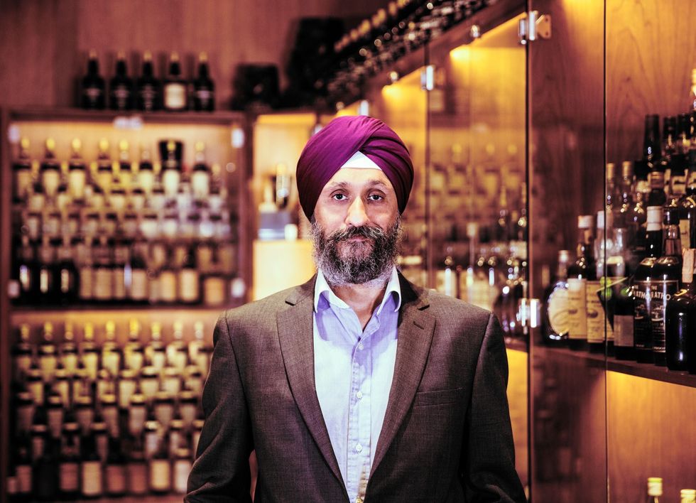 Sukhinder Singh put collected the miniatures since the 1980s (Whisky.Auction/PA)