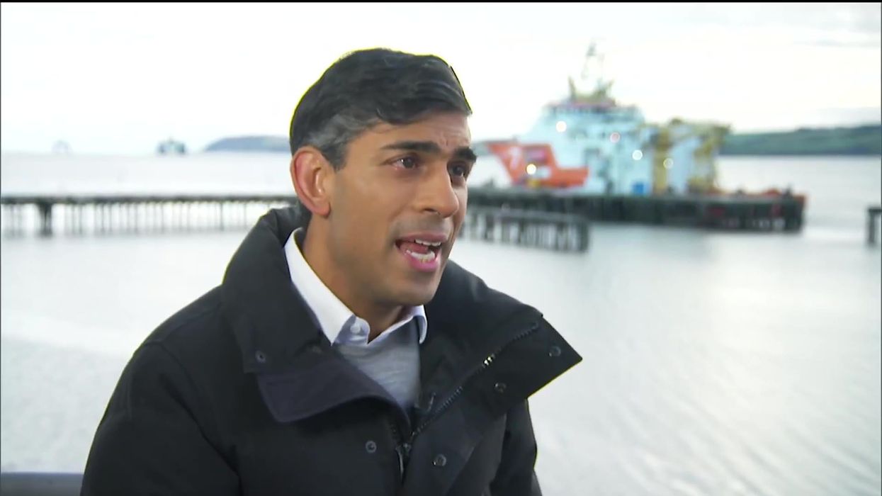 Rishi Sunak’s squirming in an STV News interview about Scottish independence is truly a sight to behold