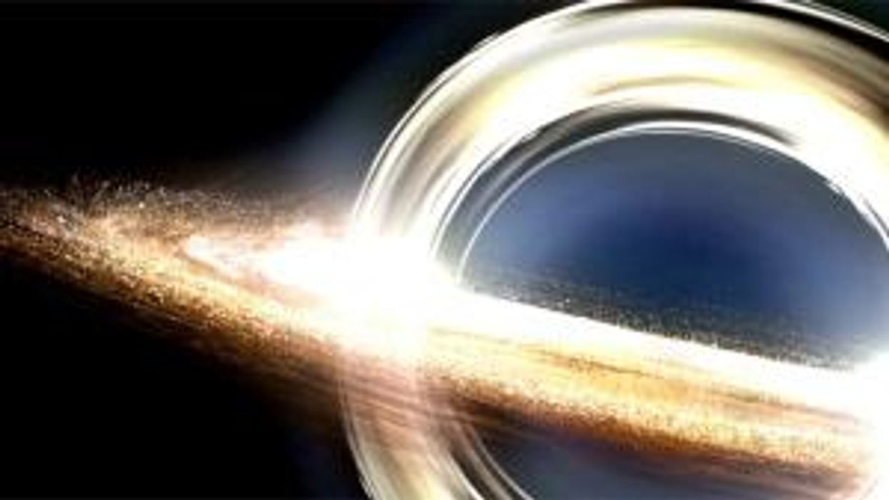 Only 86 per cent of people can see this black hole optical illusion