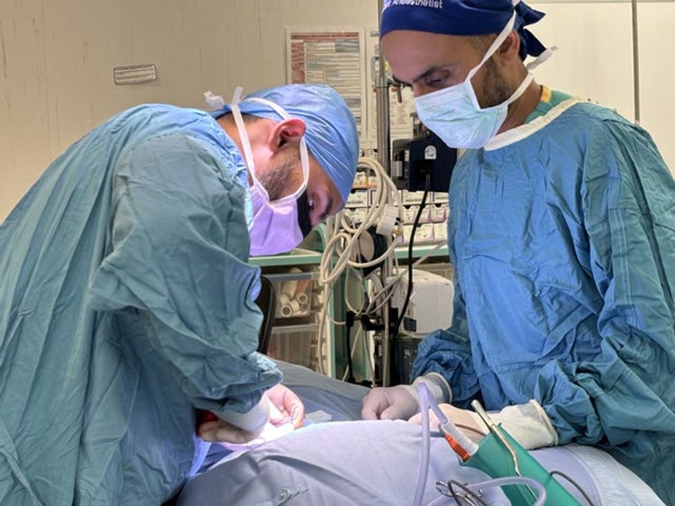 Surgeons at work