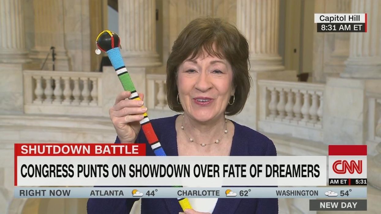 Senator triggered by polite chalk outside her house asking her to support abortion