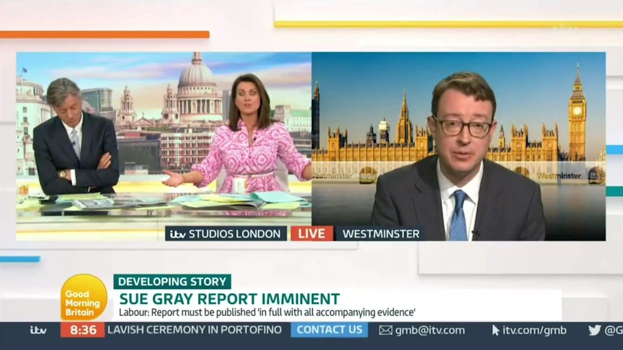 Susanna Reid has best comeback to Simon Clarke defending Partygate