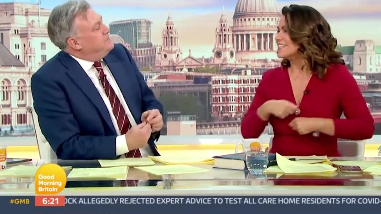 Susanna Reid suffers awkward wardrobe mishap moments before GMB airs