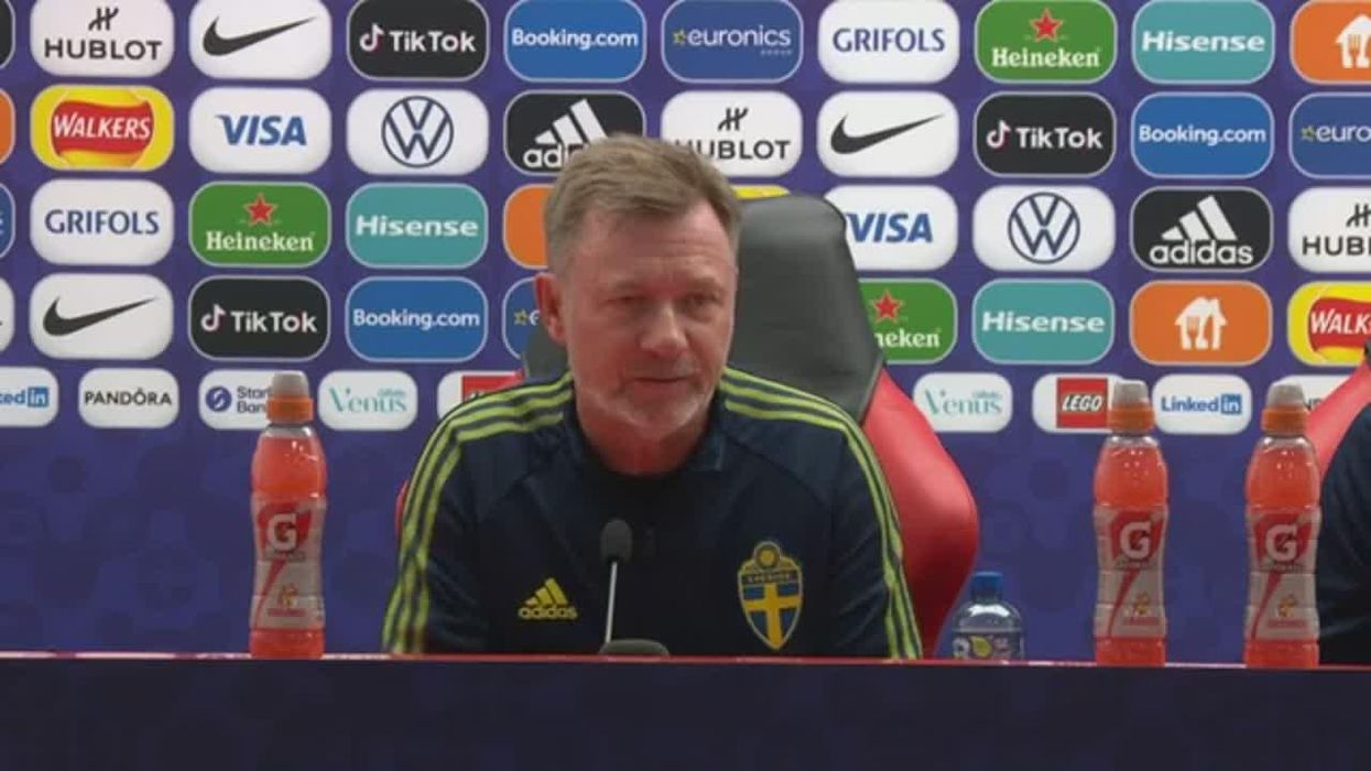 'The worst miss of all-time': Footballer denies his team-mate a goal in truly baffling moment