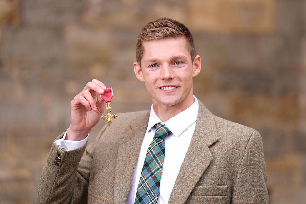 Scotland’s most decorated Olympian describes ‘special’ OBE moment